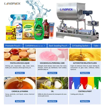 Glue Paste and Putty Filling and Sealing Machines