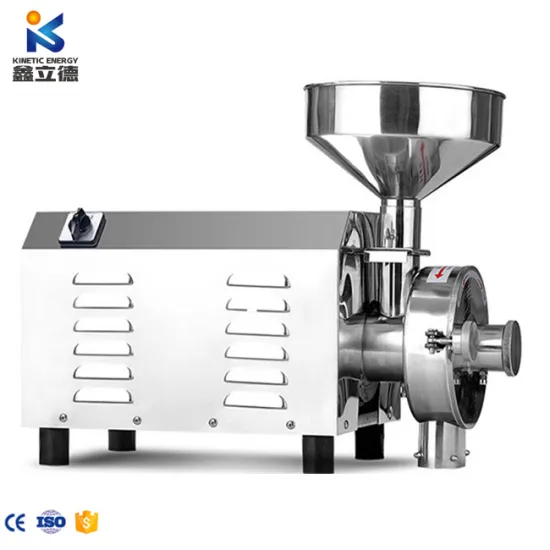 High Efficiency Electric Nuts Grinder Pine Nuts Mill Machine Industrial Almond Flour Mill Making Machine