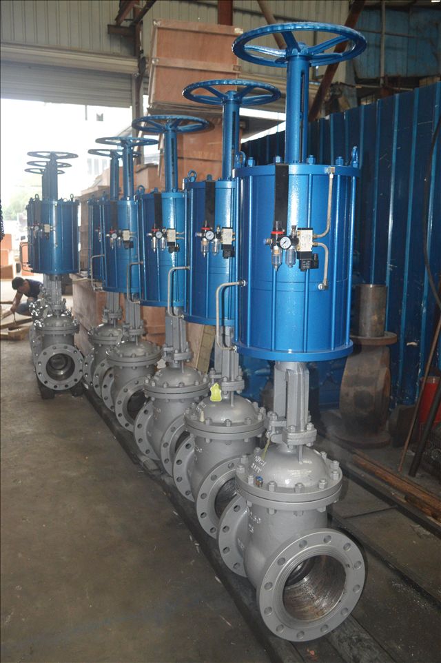 DN15-300 Pneumatic gate valve