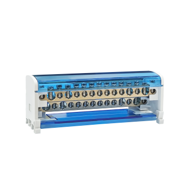 2 Phase DIN Rail Terminal Block Power Distribution Box