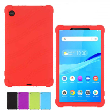 الغطاء الخلفي للسيليكون المقاوم للصدمات لـ Lenovo Tab M7 3rd Gen