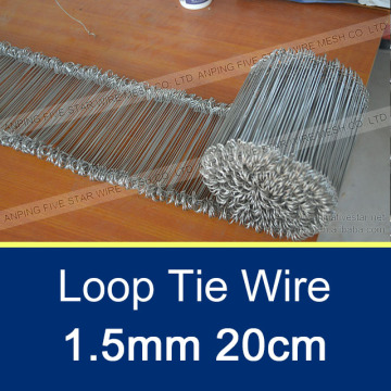 1.5mm 20cm galvanized Loop Tie Wire Welded or Bent