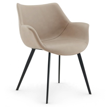 Modern Italian PU Dining Room Chairs for Coffee House