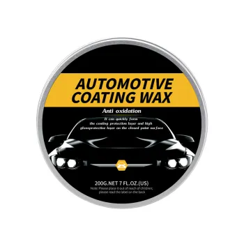 Car Polish Wax: Hydrophobic Waterproof Shine Beeswax Palm Waxing Detailing Product