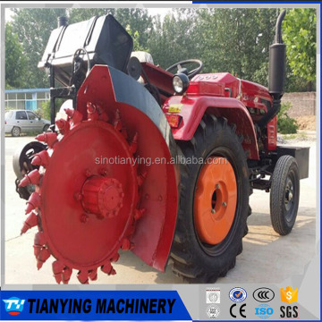 Tractor Trencher for Cable Installation