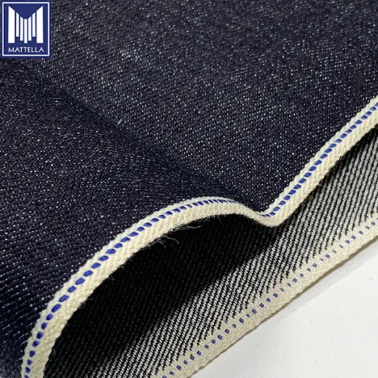 14oz japanese cross slub selvedge denim fabric