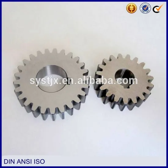 Steel stainless steel H7 H9 keyway gear
