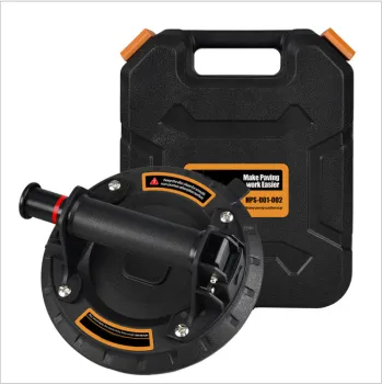 Professional 8-inch Air Pump Suction Cup Tool for Large Tile, Glass, Wall, Floor, and Marble Moving and Installation