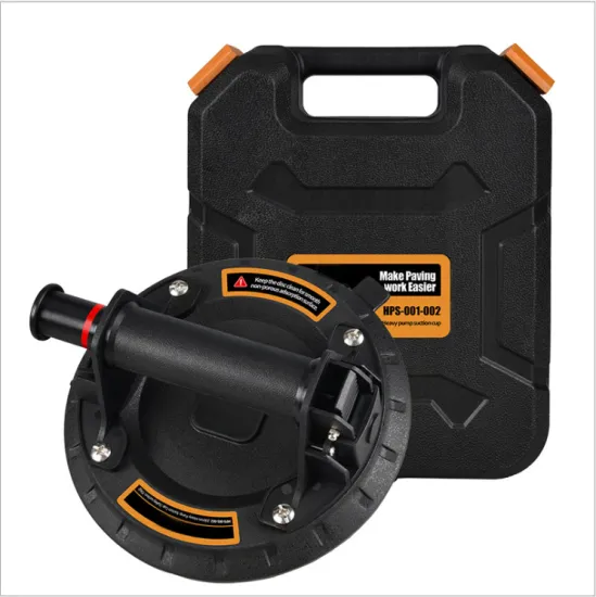 Professional 8-inch Air Pump Suction Cup Tool for Large Tile, Glass, Wall, Floor, and Marble Moving and Installation