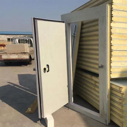 Professional Industrial Polyurethane Sliding Quick Cold Storage Door