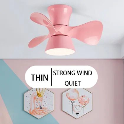 Factory Direct Ultra-Thin Integrated Bedroom Ceiling Fan Light