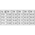 Wholesale single-slot male end board-to-board connectors