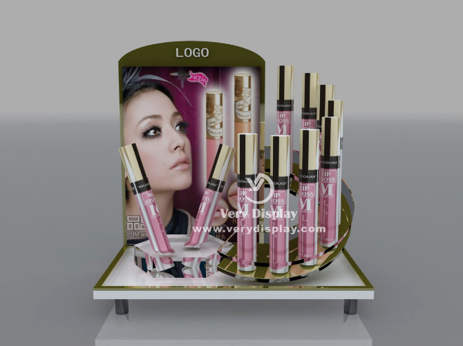 makeup countertop display