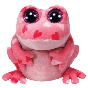 frog plush, plush pink frog, pink frog toy