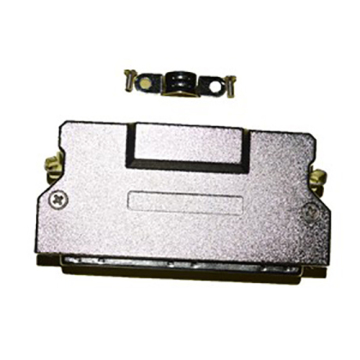 1.27 มม. ซีรีส์ป้องกัน backshell100p ตรง