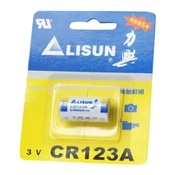 Camera Battery, 1,500mAh Nominal Capacity, 3V Voltage and 3,500mA Maximum Pulse Current