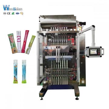 Sauce di formaggio Bagna da bastone da miele a 8 corsia Multi -Line Packaginng Machine