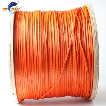 Jeely 10M/piece 2mm 12 weave 1000LB uhmwpe fiber Reel Speargun spearfishing gun reel line flat version