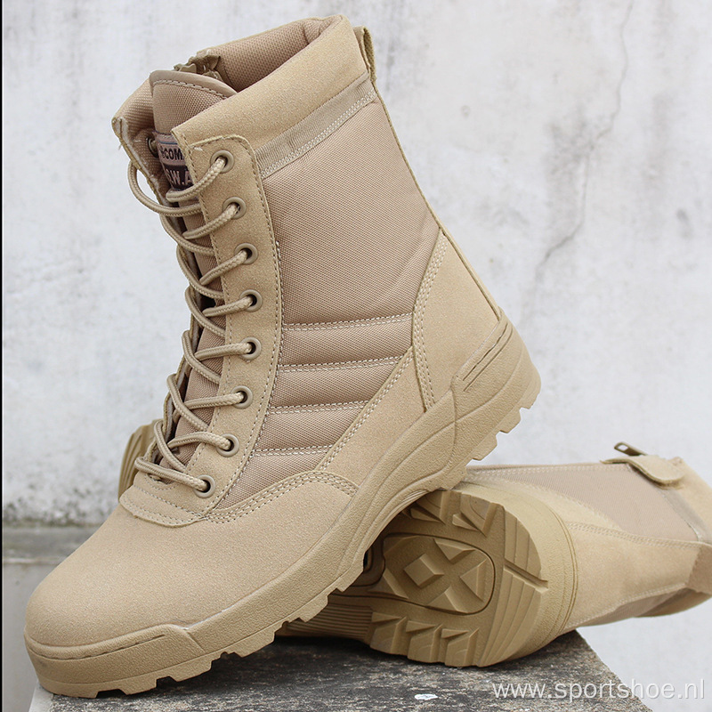 High Ankle Desert Combat Army Military Boot