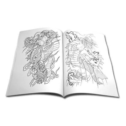 Tattoo Flash Reference Book - HEFENG TATTOOS