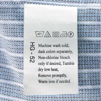 Printing Label for Garment Bag Hat Shoes