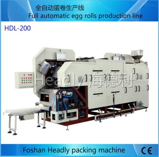 China Manufacturer Wholesales Egg Roll Wrapper Machine
