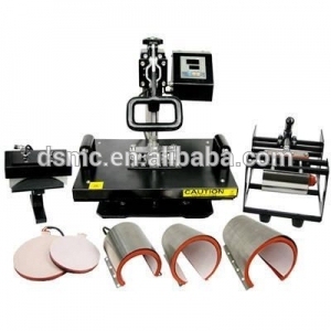 CE Best Quality 8 IN 1 Heat Press Machine For T-shirt, Cup,Mug