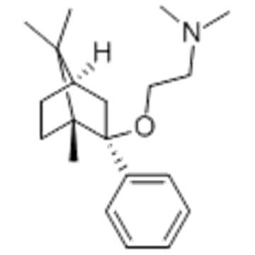 Αιθανναμίνη, Ν, Ν-διμεθυλ-2 - (((1R, 2S, 4R) -1,7,7- τριμεθυλ- 2- φαινυλδικυκλο (2.2.1) επτ- 2- υλ) οξυ) CAS 120444-71- 5