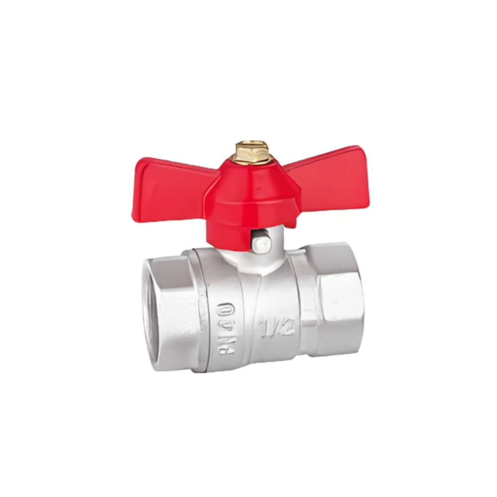 Chrome Brass Mini Ball Valve 16 Bar2