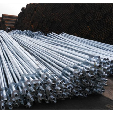 Steel Galvanized Ground anchor helical screw piles