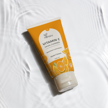 Organic Amino Acid Face Wash with Vitamin C, Tea Tree Oil, and Rose Water