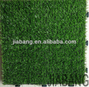 DIY outdoor decking interlocking artificial grass flooring tile - G016