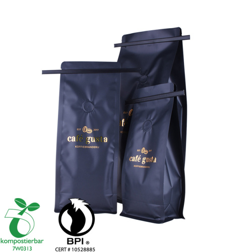 Beg kopi plastik biodegradable satu cara injap borong