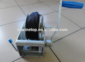 1500lbs Hand Ratchet Winch, Hand Winch Small With Spring Pawl