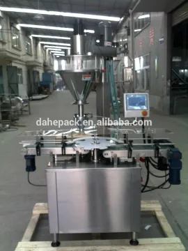 Automatic Rotary Insecticide Powder Bottles Filling Machine, Auger Filling Machine