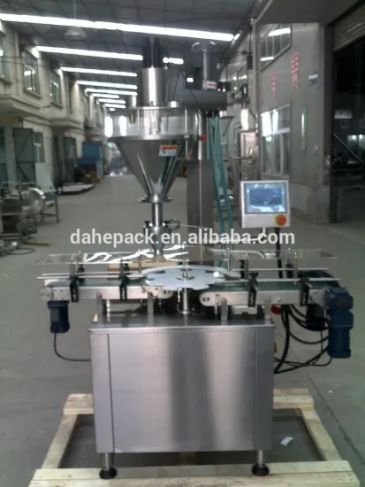 Automatic Rotary Insecticide Powder Bottles Filling Machine, Auger Filling Machine