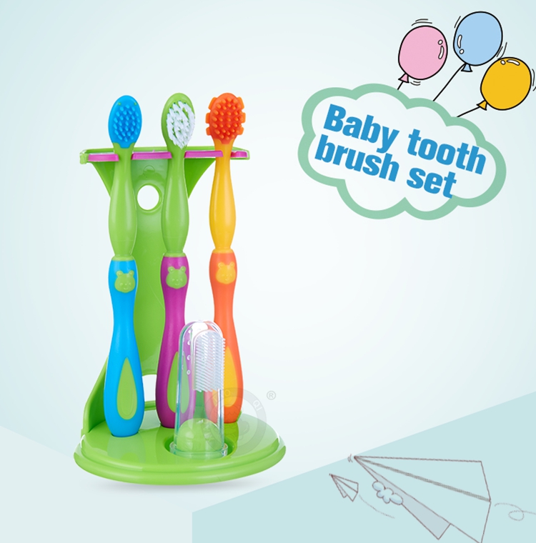 silicone bristle toothbrush