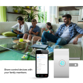 Chaoran Google Home Automation Electric Socket Wall ذكي WiFi Outlet US Smart Plug Alexa
