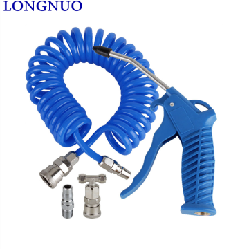 Air Duster Gun with Angled Nozzle and Pneumatic Handle