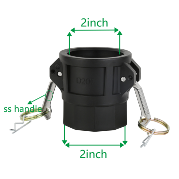 Camlock acessórios 3/4 polegadas Tipo C de alta qualidade