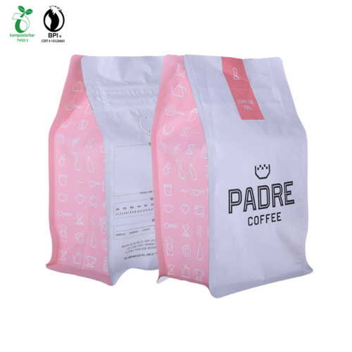 Certificated Food Grade Square bottom Doypack with Custom Print and Resealable Zip Bulks Production Factory From China