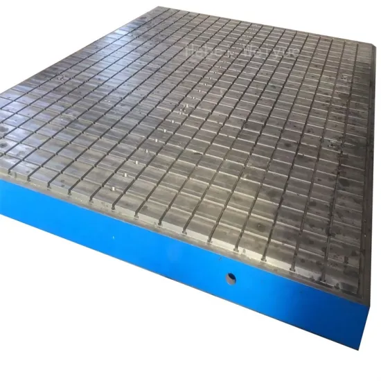 Inspection Application for Durable Cast Iron CNC Machine Tools: Testing Platforms