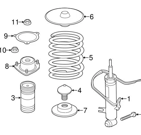 Shock Absorber Springs Manufacturer: 335-3677-9864, 335-3677-9864