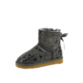 Mode Winter Warme Kuh Wildleder Kinder Stiefel