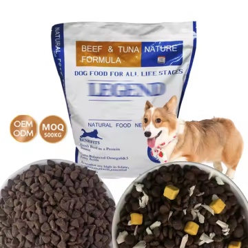 Alimentos de perros naturales premium para razas activas