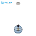 Lampes suspendues hautes de salon LEDER