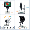 HD Digital LCD 7 pouces 1200x 12MP microscope