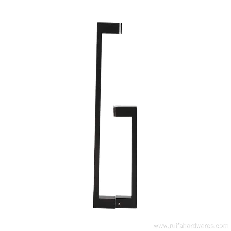 Black Glass Shower Door Pull Handles