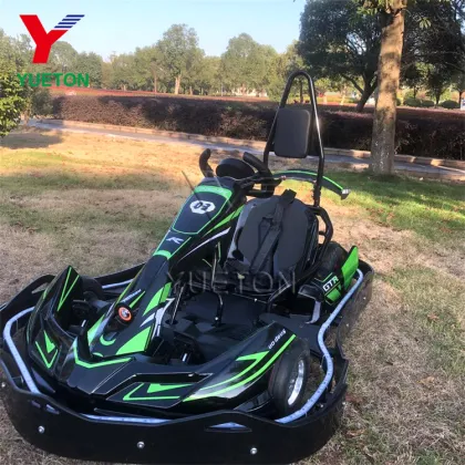 High Speed 60Km/H Battery Powered Kart Racing Electric Go Kart Pedal Led Light Electrical Electric Karting Car
