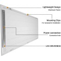 Panel plano LED empotrable 2x4 60W